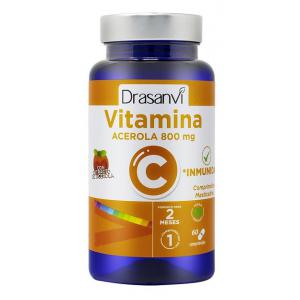 VITAMINA C 800 MG. NATURAL MASTICABLE 60comp.  DRA