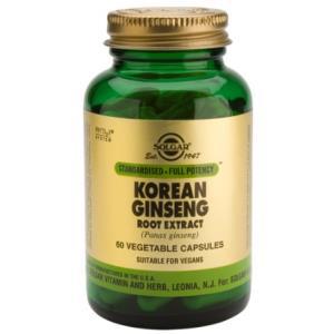 GINSENG COREANO-raiz- 60veg. SOLGAR