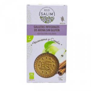 GALLETAS DE AVENA MANZANA CANELA 135gr. BIO SG ECO