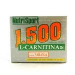 L-CARNITINA 1500 20amp. NARANJA NUTRI SPORT