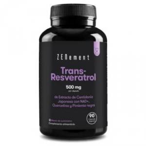 TRANS-RESVERATROL NAD+ liposomada 90cap ZENEMENT