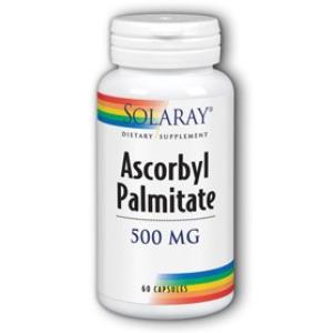 ASCORBYL PALMITATE 500mg. 60cap.SOLARAY 