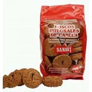 ROSCOS CANELA INTEGRALES 400grs.  SANAVI