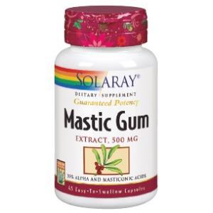 MASTIC GUM 500mg. 45cap.veg SOLARAY