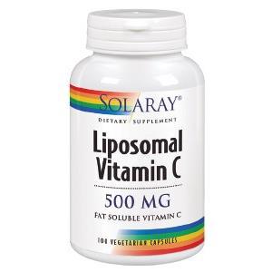 LIPOSOMAL VITAMIN C 500mg. 100cap.veg SOLARAY