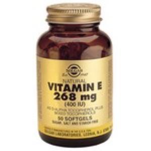 VITAMINA E 400IU (268mg) 50cap.blanda veg. SOLGAR