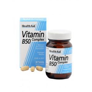 COMPLEX B50 30comp.  HEALTH AID