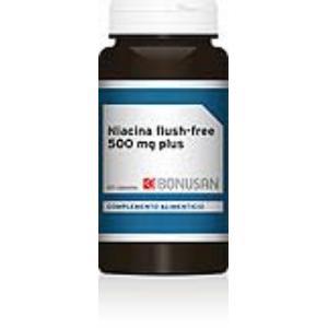 NIACINA FLUSH FREE 60 CAP 500 MG BONUSAN