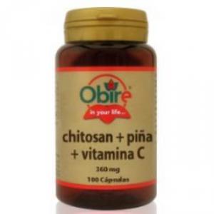 CHITOSAN + PIÑA + VIT C 100 CAP OBIRE