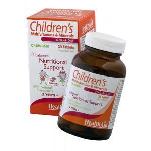 MULTINUTRIENTE infantil 30comp. HEALTH AID