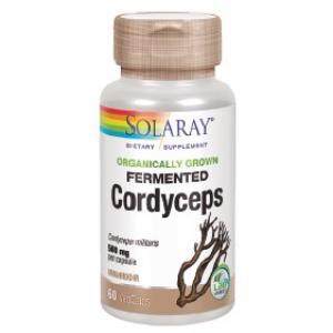 CORDYCEPS fermented 500mg. 60cap.veg SOLARAY