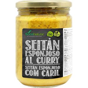 SEITAN ESPONJOSO AL CURRY 375grs. SORIA NATURAL