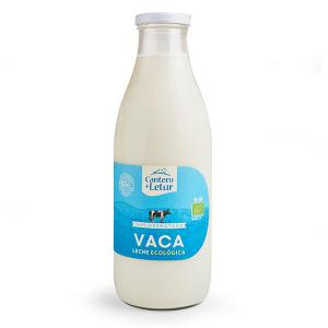 LECHE VACA SEMIDESNATADA ECO 1L. CANTERO DE LETUR
