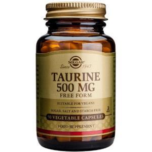 TAURINA 500mg. 50vegicaps. SOLGAR