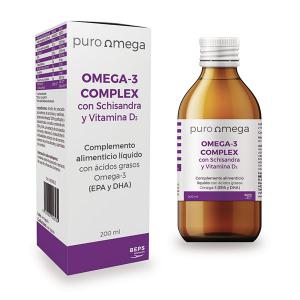 Omega 3 Complex con Schisandra y Vit. D3 200ml. PU