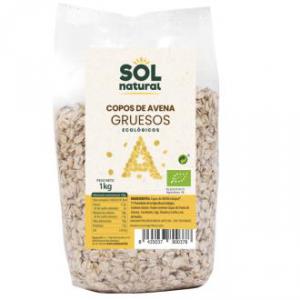 COPOS AVENA GRUESOS 1kg. ECO SOLNATURAL