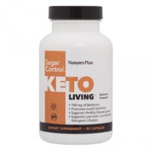 KETO LIVING SUGAR CONTROL 90cap. NATURES PLUS