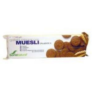 GALLETAS INTEGRALES MUESLI S/A S/C 165gr.SORIA NAT