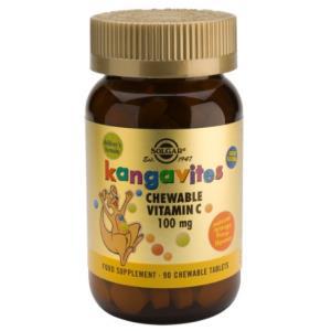 KANGAVITES VIT.C naranja infantil 90comp.mast.