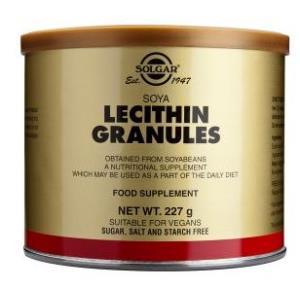 LECITINA 95 granulada bote 225gr SOLGAR