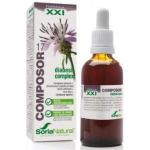 COMPOSOR 17 diabesil complex XXI 50ml.SORIA NATURA