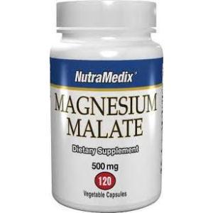 MAGNESIUM MALATE 500MG 120 CAP          NUTRAMEDIX