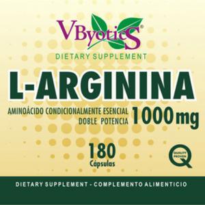 L-ARGININA 1000MG 180CAP VBYOTICS