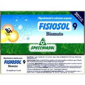 FISIOSOL 9 BISMUTO 20 AMP   SPECCHIASOL