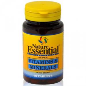 VITAMINAS Y MINERALES 60comp.  NATUREESSENTIAL