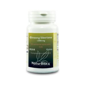 GINSENG SIBERIANO 1000mg. 60comp. NATURBITE