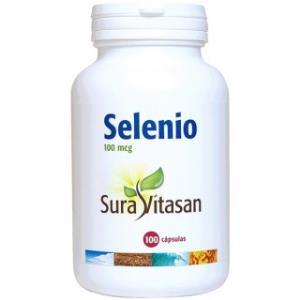 SELENIO l-selenometionina 100mcg. 100cap. SURAVITA