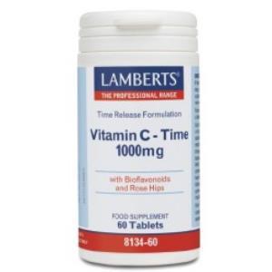 VIT.C 1000mg. TIME de liberacion sostenida 60 comp