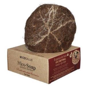 MICO-SOAP esponja para hombre+jabon artesan 100gr.