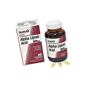 ACIDO ALPHALIPOICO 60cap.  HEALTH AID