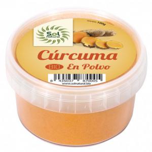 CURCUMA POLVO BIO 100 grs.  SOLNATURAL