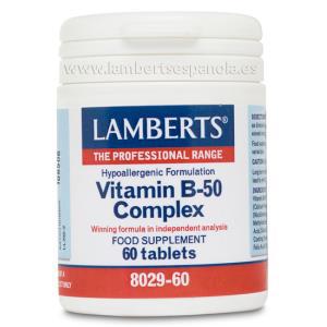 VITAMINA B-50 complex 60 comp.  LAMBERTS ESPAÑOLA