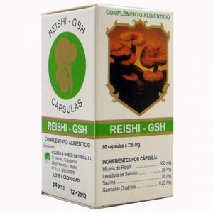 REISHI GSH 60 CAPS GOLDEN GREEN NATURAL