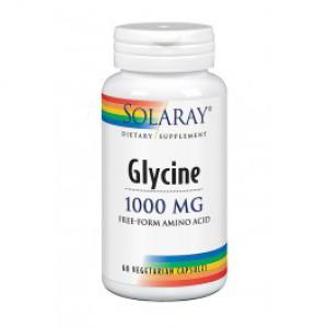 GLYCINE 1000mg. 60cap.veg.SOLARAY 