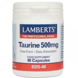 TAURINA 500MG 60CAP         LAMBERTS ESPAÑOLA S.L.