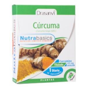 CURCUMA 24 CAP  nutrabasics DRASANVI