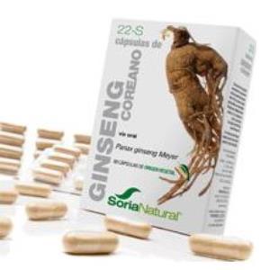 CAP.S 22 GINSENG 24cap.SORIA NATURAL S.L