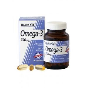 OMEGA 3 750mg. 60cap. HEALTH AID