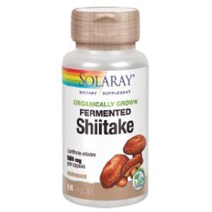 SHIITAKE 500mg. 60cap.veg SOLARAY