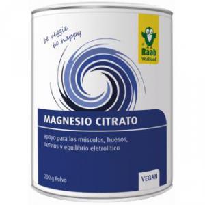 CITRATO DE MAGNESIO polvo 200gr. SG VEGAN  RAAB