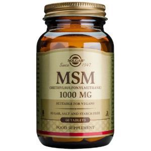 MSM (metilsulfonilmetano) 1000mg. 60comp. SOLGAR