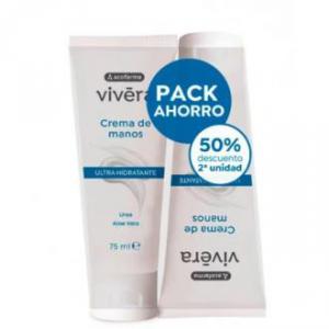 PACK DUPLO CREMA MANOS ultrahidra 2u 75ml VIVERA