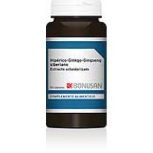 HIPERICO-GINKGO-GINSENG SIBERIANO extracto 90vcap.