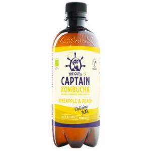 KOMBUCHA PIÑA MELOCOTON 1l CAPTAIN BIOGRAN S.L.