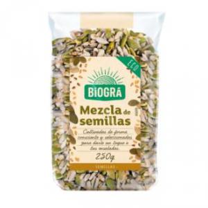 MIX SEMILLAS SIN TOSTAR 250grs. ECO BIOGRA