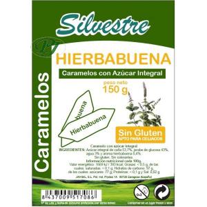 CARAMELOS HIERBABUENA A/INTEGRAL 150grs. SILVESTRE